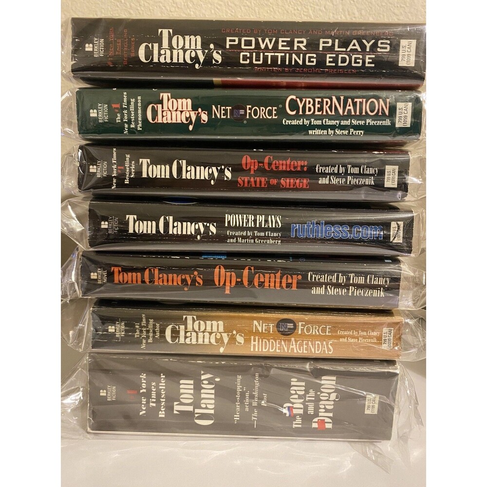 TOM CLANCY NET FORCE OP CENTER POWER PLAYS BEAR AND DRAGON PAPERBACK